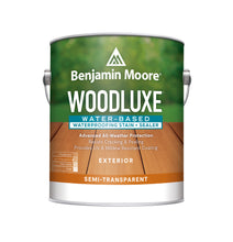 Load image into Gallery viewer, Woodluxe Water-Based Stain + Sealer - Semi-Transparent Exterior Stain