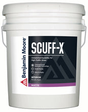 Load image into Gallery viewer, Benjamin Moore's Scuff-X Matte in 5 Gallon Bucket at Hoover Paint Store