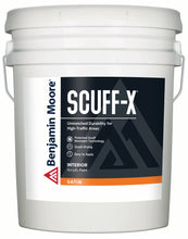Load image into Gallery viewer, Benjamin Moore's Scuff-X in Satin in 5 Gallon Bucket at Hoover Paint Store