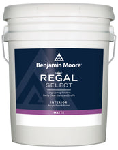 Load image into Gallery viewer, Benjamin Moore's Regal Select Matte in 5 Gallon Bucket at Hoover Paint Store