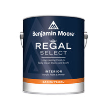 Load image into Gallery viewer, Benjamin Moore's Regal Select Satin/Pearl Sheen in Gallon at Hoover Paint Store