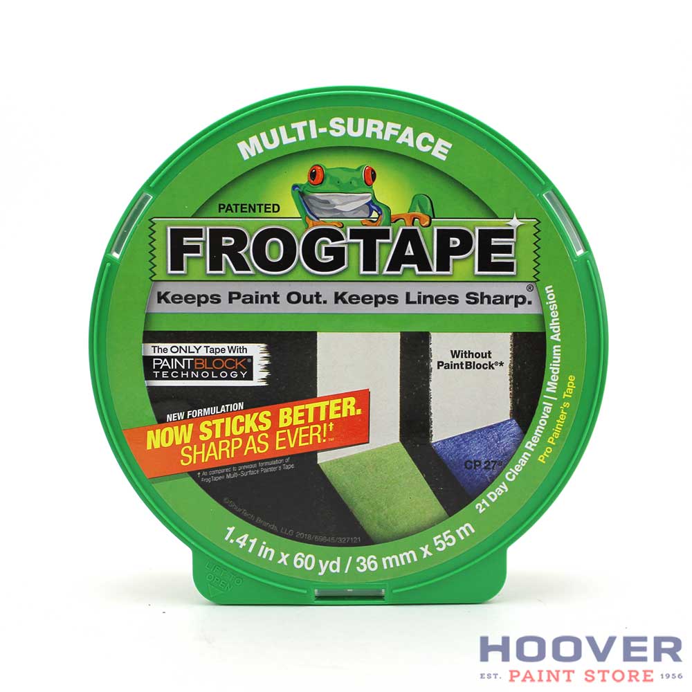 FrogTape 1.41 in. x 60 yd. Green Multi-Surface Painter's Tape 