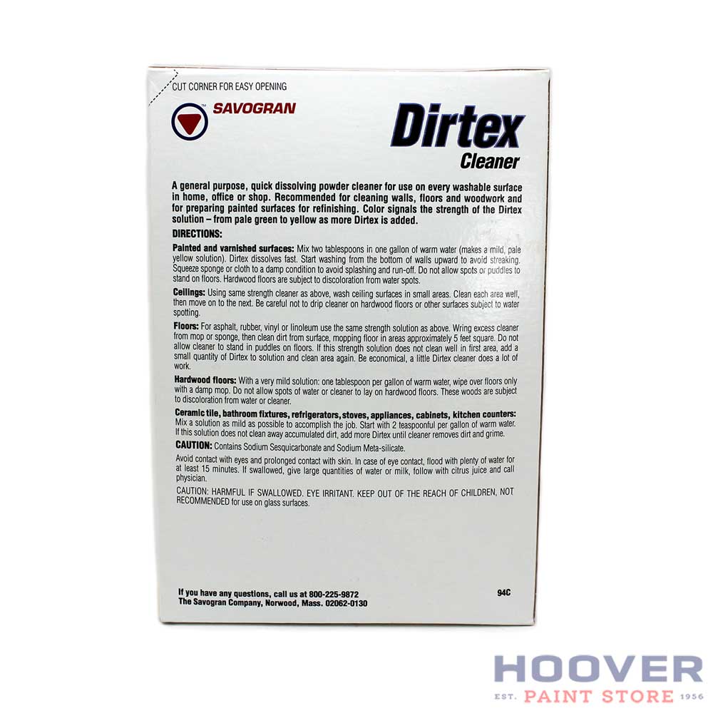 Dirtex Cleaner Hoover Paint