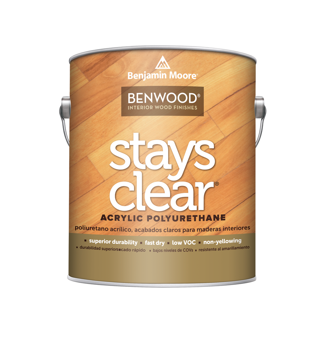 Benwood Acrylic Flat Clear Finish