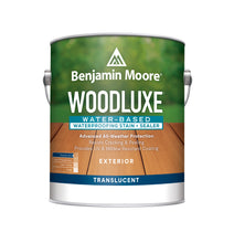 Load image into Gallery viewer, Woodluxe Water-Based Stain + Sealer - Translucent Exterior Stain
