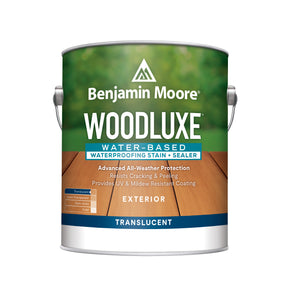 Woodluxe Water-Based Stain + Sealer - Translucent Exterior Stain
