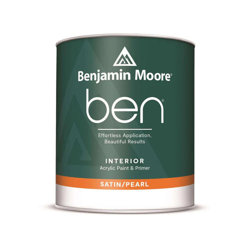An effortless painting experience from start to finish – easy to apply, easy to touch up, easy to maintain. Benjamin Moore premium is more achievable than ever with ben's smooth application, extended open time, exceptional touch-up, and scuff-resistance. And ben delivers Benjamin Moore's stunning 3,500-plus colors with zero VOCs and low odor