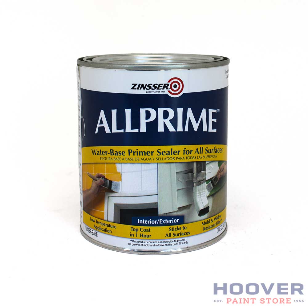 A Interior and exterior water clean up primer for wood, drywall, and other substrates.