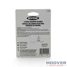 Load image into Gallery viewer, Hyde 1 1/2&quot; 4 way scraper blade.
