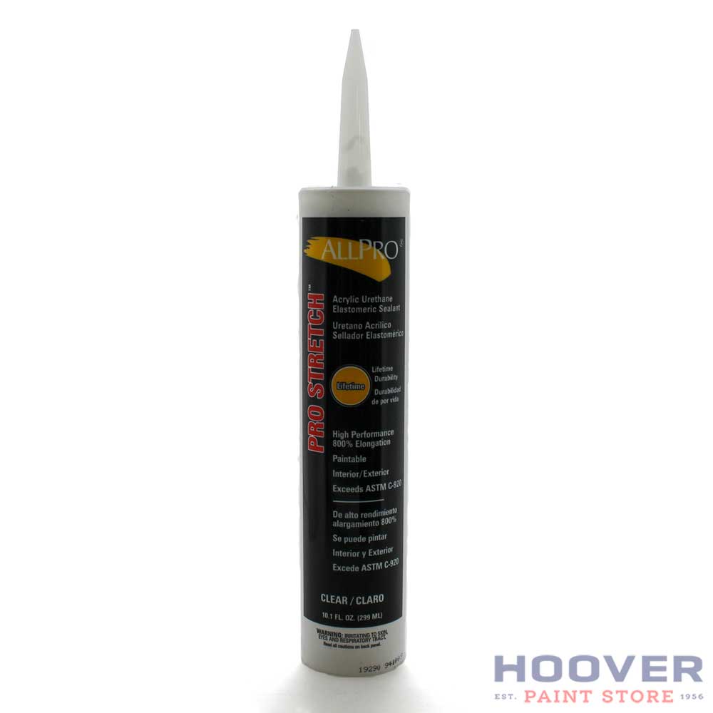 Allpro ProStretch Caulk Clear – Hoover Paint