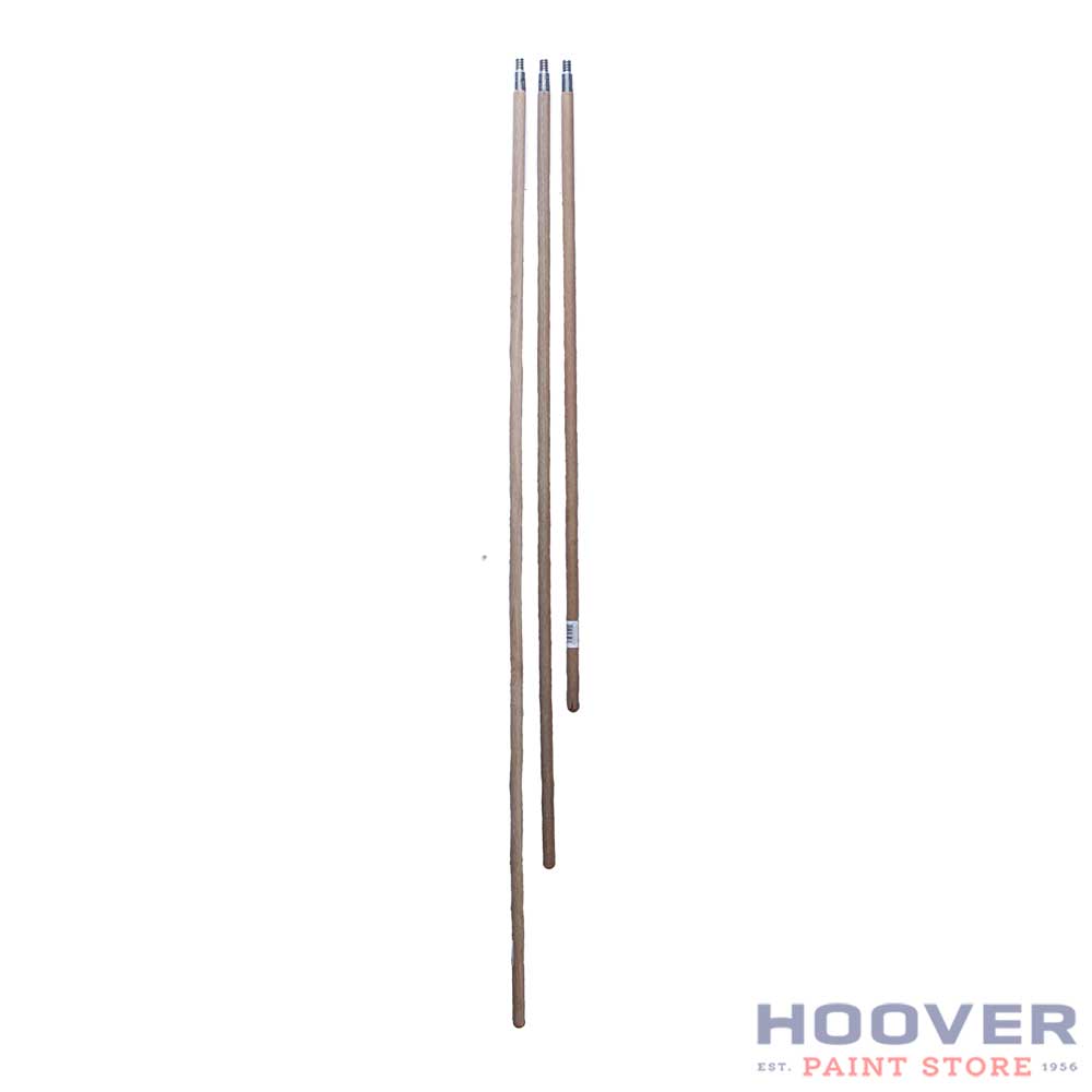 Wood Handle Pole w/ Metal Tip