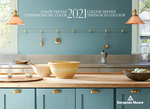 Benjamin Moore Color Trends 2021 Brochure available at Hoover Paint Store and hooverpaint.com
