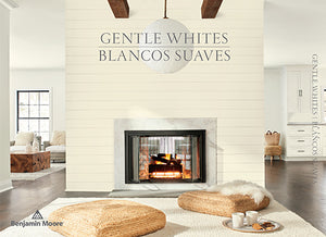 Benjamin Moore Gentle Whites Color Brochure available at Hoover Paint Store and hooverpaint.com