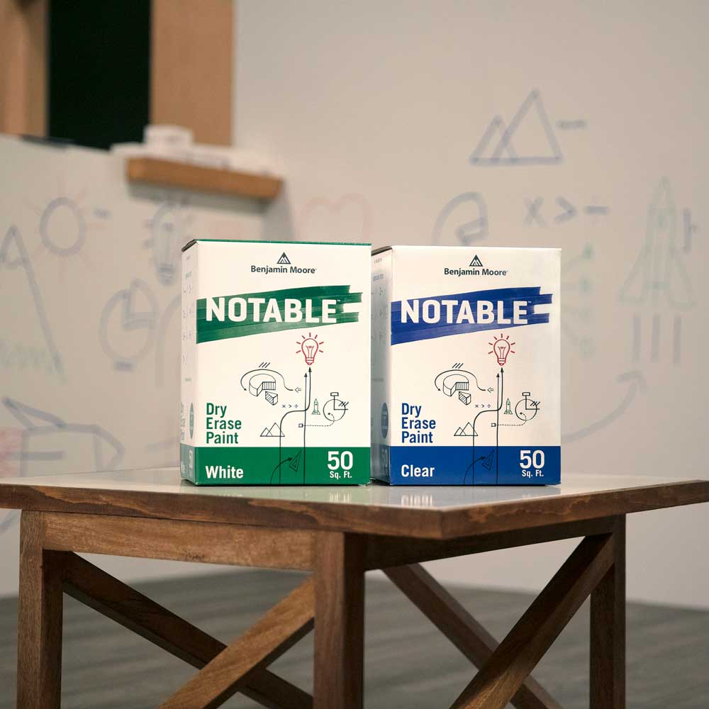 Notable Dry Erase White 50sqft – Hoover Paint