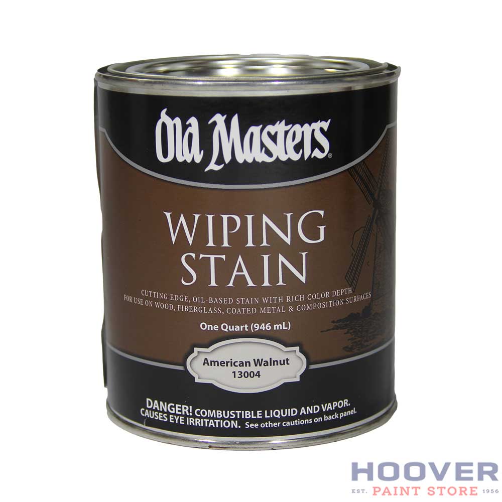 Old Masters Wiping Stain Hoover Paint