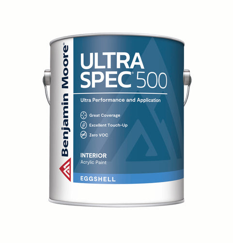 Zero-VOC Ultra Spec 500 Eggshell is a professional-quality interior coating designed to meet the needs of professional painting contractors.