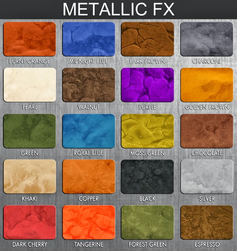 Surfkoat Metallic FX Pigments – Hoover Paint